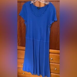 Talbots Royal Blue Knit Dress, Good Condition, size 2X